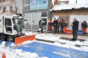 Ekiplerimiz kar mesaisinde