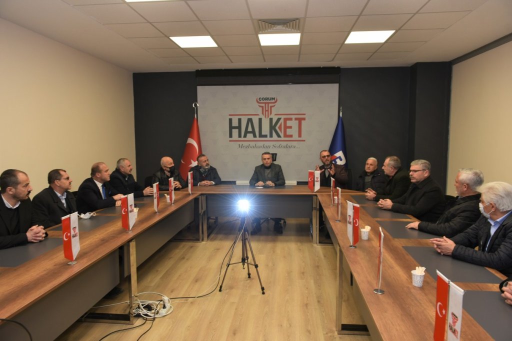 Başkan Yardımcımız Çöplü, muhtarlarla bir araya geldi