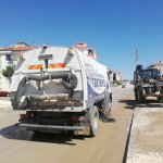 Afet sonrası temizlik seferberliği