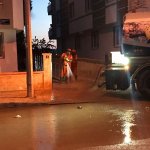 Afet sonrası temizlik seferberliği