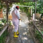 Afet sonrası temizlik seferberliği