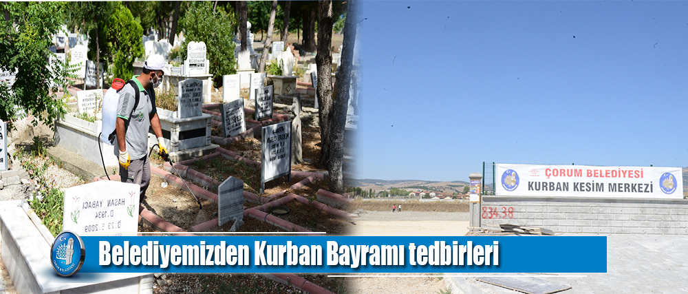 Belediyemizden Kurban Bayramı tedbirleri