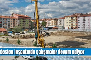 Bedesten inşaatında çalışmalar devam ediyor