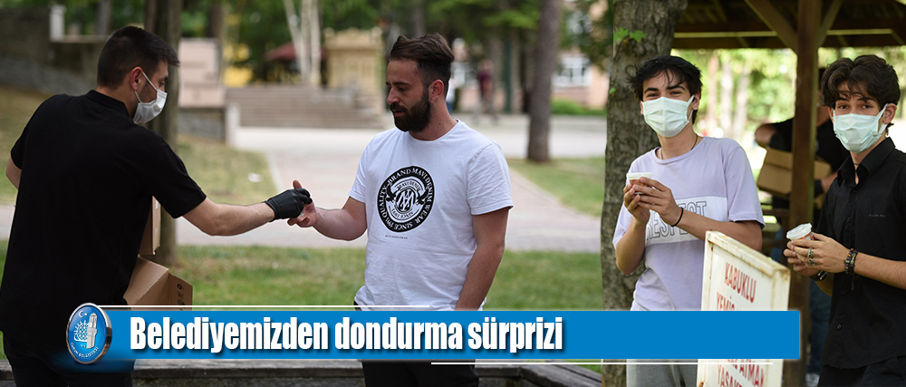 Belediyemizden dondurma sürprizi