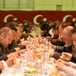 Belediyemiz personeli iftarda bir araya geldi