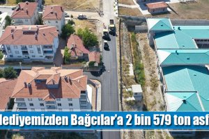 Belediyemizden Bağcılar’a 2 bin 579 ton asfalt