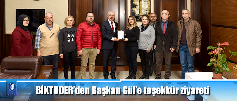 BİKTUDER’den Başkan Gül’e teşekkür ziyareti