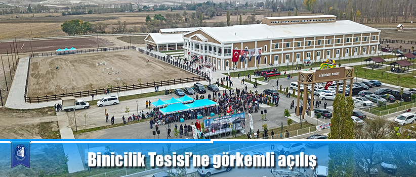 Binicilik Tesisi’ne görkemli açılış