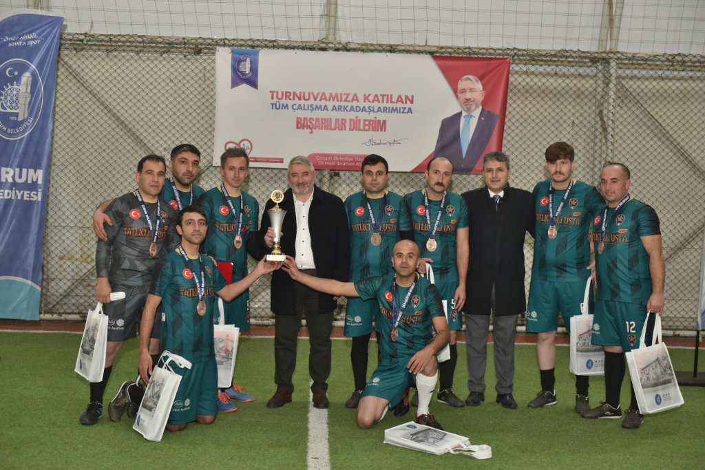 Birimler Arası Futbol turnuvası sona erdi