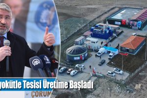 BİYOKÜTLE TESİSİ ÜRETİME BAŞLADI