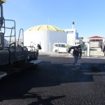 Biyokütle Tesisinin yolu da asfaltlandı