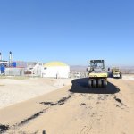 Biyokütle Tesisinin yolu da asfaltlandı