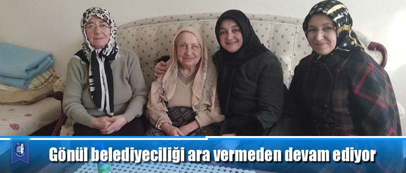 Gönül belediyeciliği ara vermeden devam ediyor