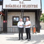 Çorum Belediyesi’nden Boğazkale’ye asfalt desteği