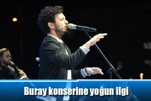 Buray konserine yoğun ilgi