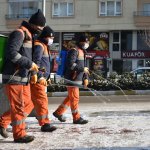 Buz çözücü ekip görev başında