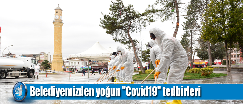 Belediyemiz, tüm cadde ve sokakları yıkadı