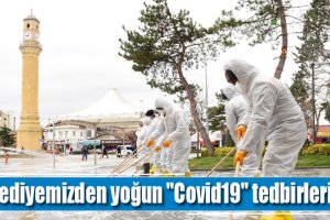 Belediyemiz, tüm cadde ve sokakları yıkadı