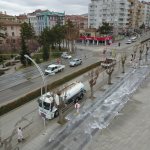 Belediyemiz, tüm cadde ve sokakları yıkadı