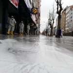 Belediyemiz, tüm cadde ve sokakları yıkadı