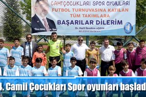 4. Camii Çocukları Spor oyunları başladı
