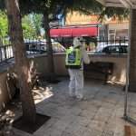 Belediyemiz, tüm camileri dezenfekte ediyor