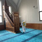Belediyemiz camileri tertemiz yapıyor