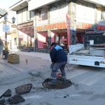 İpeklievler 3. Caddede isale hattı yenileniyor