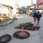 İpeklievler 3. Caddede isale hattı yenileniyor