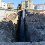 İpeklievler 3. Caddede isale hattı yenileniyor