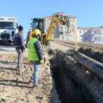 İpeklievler 3. Caddede isale hattı yenileniyor