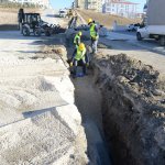 İpeklievler 3. Caddede isale hattı yenileniyor