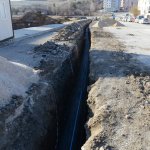 İpeklievler 3. Caddede isale hattı yenileniyor