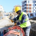 İpeklievler 3. Caddede isale hattı yenileniyor