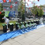 ÇORBİS bisikletleri düzenli olarak dezenfekte ediliyor