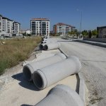 Yağmursuyu hattı çalışmaları devam ediyor