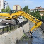 Melikgazi deresinde temizlik