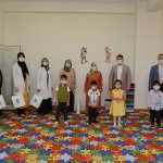 Belediyemizden Kur'an Kurslarına Dezenfektan ve Maske Hediyesi