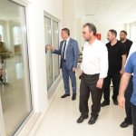 ÇESOB Başkanı ve esnaflar mezbahayı gezdi