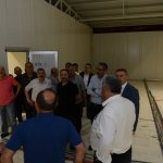 ÇESOB Başkanı ve esnaflar mezbahayı gezdi