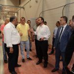 ÇESOB Başkanı ve esnaflar mezbahayı gezdi