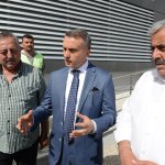 ÇESOB Başkanı ve esnaflar mezbahayı gezdi