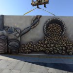 Kadeş Barış Meydanı’na leblebi ve Hitit Figürü rölyefleri