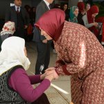 Halime Gül, huzurevini ziyaret etti