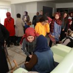 Halime Gül, huzurevini ziyaret etti