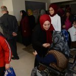 Halime Gül, huzurevini ziyaret etti