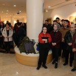 Ferahoğlu çiftinin resim sergisi açıldı