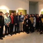 Ferahoğlu çiftinin resim sergisi açıldı