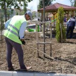 Park ve bahçelerde hummalı çalışma