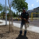 Park ve bahçelerde hummalı çalışma